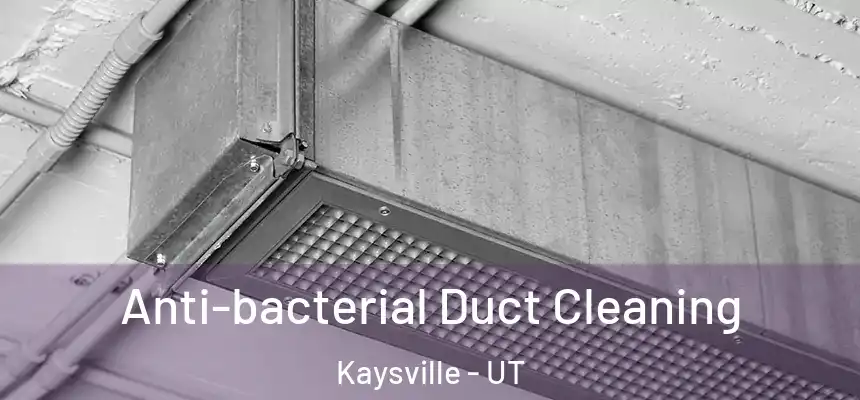  Anti-bacterial Duct Cleaning Kaysville - UT
